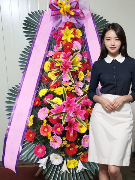 호텔파크하비오 3단화환 기본형